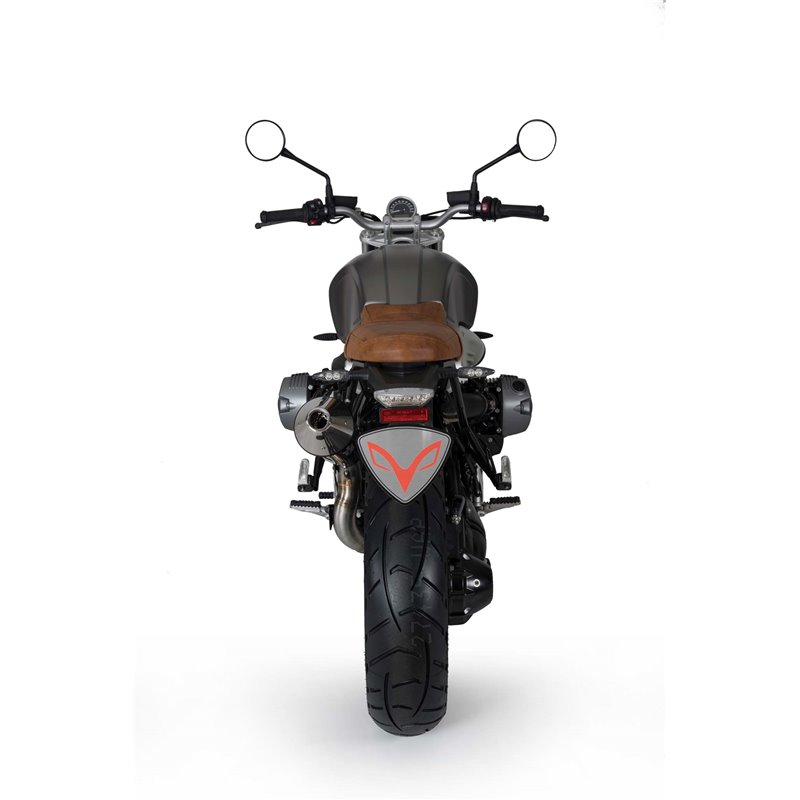 BOS Exhaust Upper | Silver | BMW 1200 R-NineT