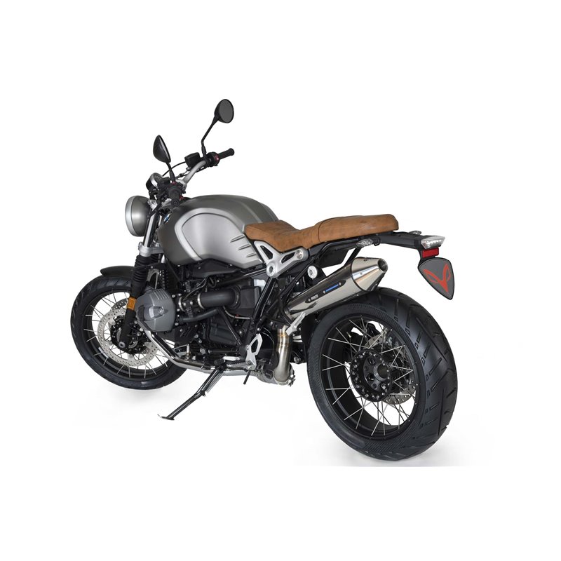 BOS Exhaust Upper | Silver | BMW 1200 R-NineT