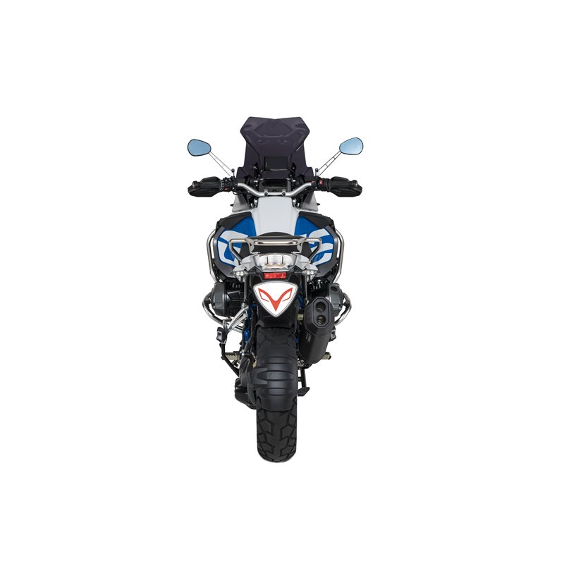 BOS Uitlaat Desert Fox | Zwart | BMW R1200GS