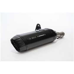 BOS Uitlaat Desert Fox Black Edition | Zwart | BMW R1200R/R1200RS