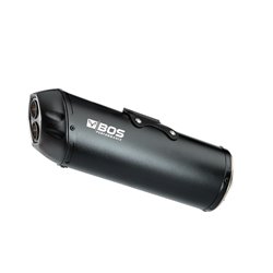 BOS Uitlaat Dune Fox Black Edition | Zwart | BMW F750GS/F850GS