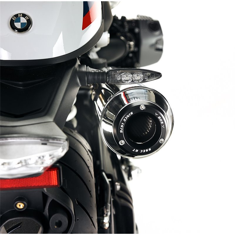 BOS Uitlaat SSEC | Zilver | BMW 1200 R-NineT
