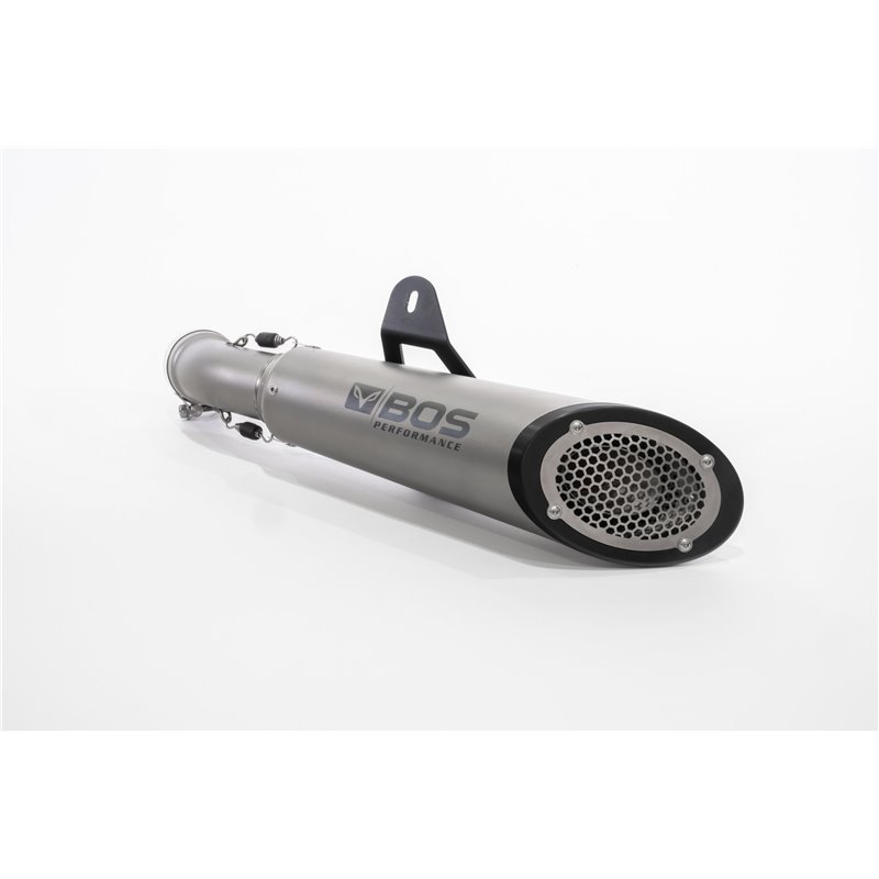 BOS Exhaust SSEC GP | Silver | BMW 1200 R-NineT