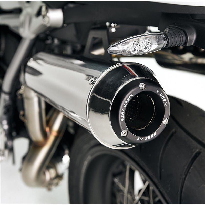 BOS Uitlaten SSEC GT | Zilver | BMW 1200 R-NineT