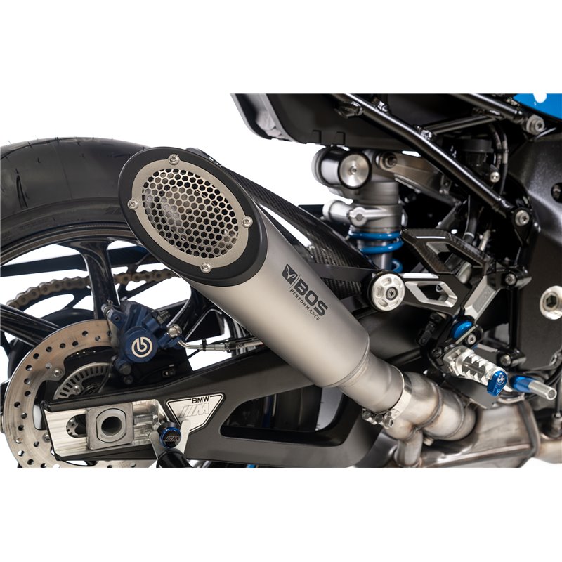 BOS Exhaust SSEC GP | Silver | BMW M1000R