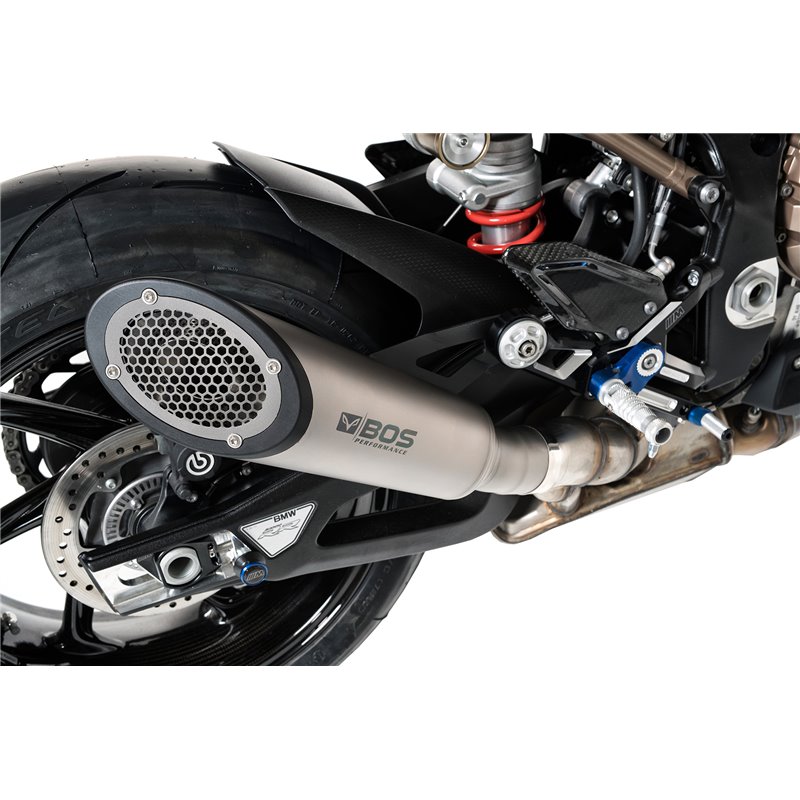 BOS Exhaust SSEC GP | Silver | BMW S1000RR