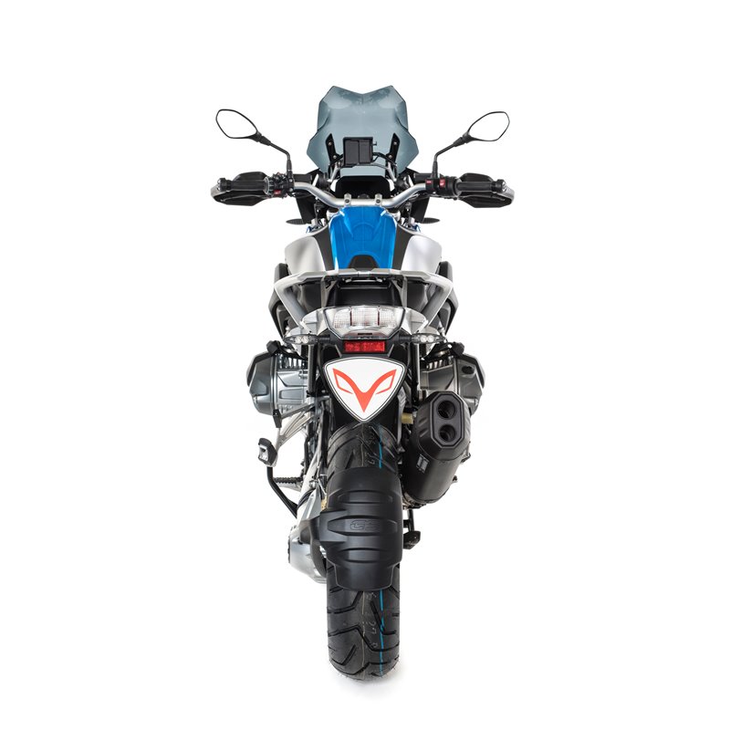 BOS Uitlaat Desert Fox Black Edition (zwarte protector) | Zwart | BMW R1250GS
