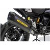 BOS Uitlaat Desert Fox Black Edition (gele protector) | Zwart | BMW R1250GS