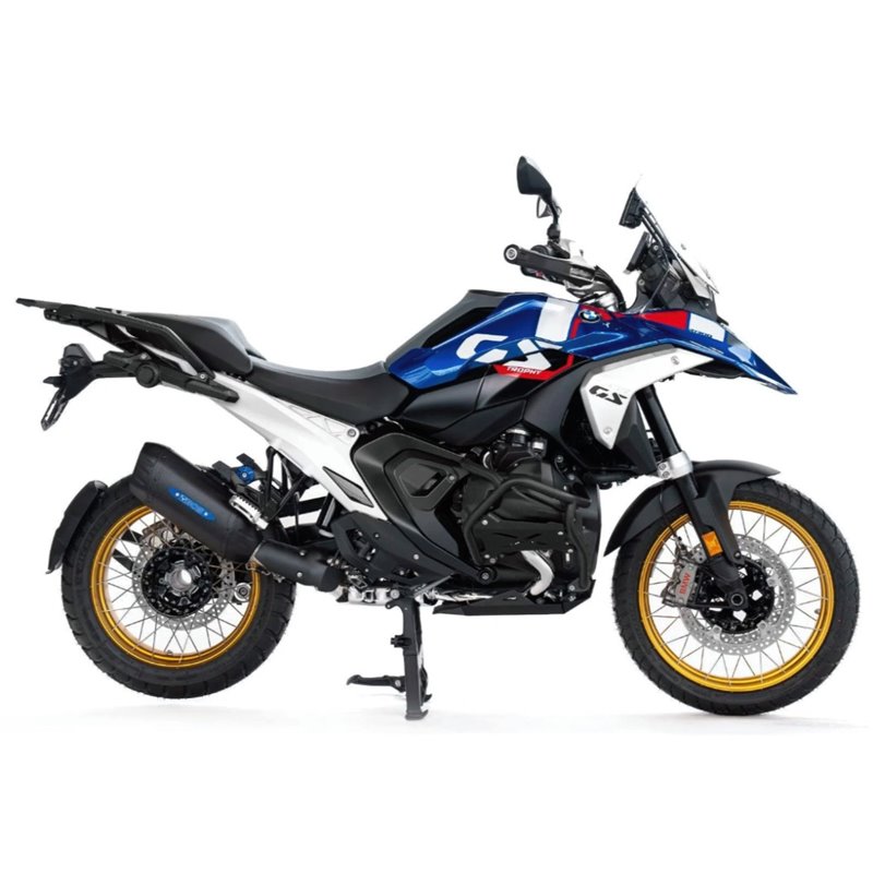 BOS Uitlaat Desert Fox Double D | Zwart | BMW R1300GS