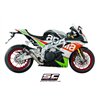 SC-Project Exhaust CR-T High | Carbon | Aprilia RSV4