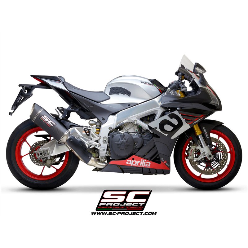 SC-Project Uitlaat SC1-R | Carbon | Aprilia 1100 RSV4 Factory