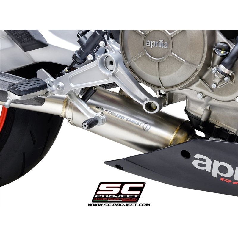 SC-Project Uitlaatsysteem 2-1 SC1-R | Carbon | Aprilia Tuono 660