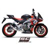 SC-Project Exhaust System 2-1 CR-T | Carbon | Aprilia Tuono 660