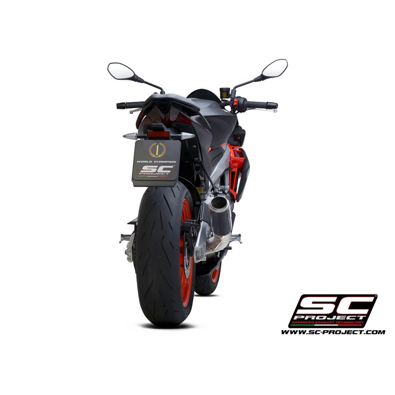 SC-Project Exhaust System 2-1 CR-T | Carbon | Aprilia Tuono 660
