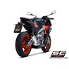SC-Project Uitlaatsysteem 2-1 CR-T | Zilver | Aprilia Tuono 660