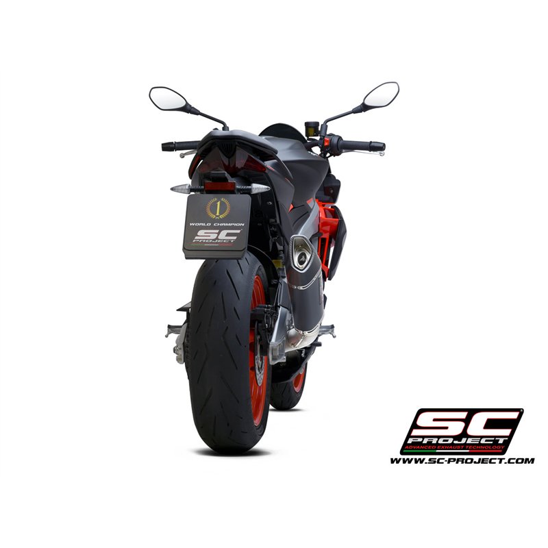 SC-Project Exhaust System 2-1 SC1-R | Carbon | Aprilia Tuono 660