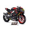 SC-Project Uitlaatsysteem 2-1 SC1-R | Carbon | Aprilia Tuono 660