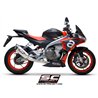 SC-Project Uitlaatsysteem 2-1 SC1-R | Zilver | Aprilia Tuono 660