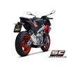 SC-Project Uitlaatsysteem 2-1 SC1-R | Zilver | Aprilia Tuono 660