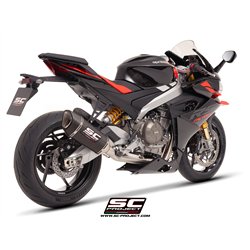 SC-Project Exhaust System 2-1 SC1-R | Carbon | Aprilia RS660