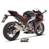SC-Project Uitlaatsysteem 2-1 SC1-R | Zilver | Aprilia RS660