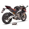 SC-Project Uitlaatsysteem 2-1 S1 | Zilver | Aprilia RS660