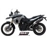 SC-Project Uitlaat Oval | Zilver | BMW F800GS