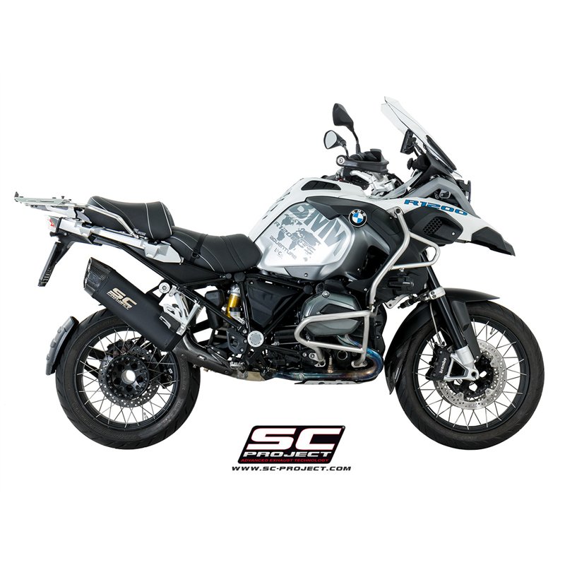 SC-Project Uitlaat Adventure | Zwart | BMW R1200GS