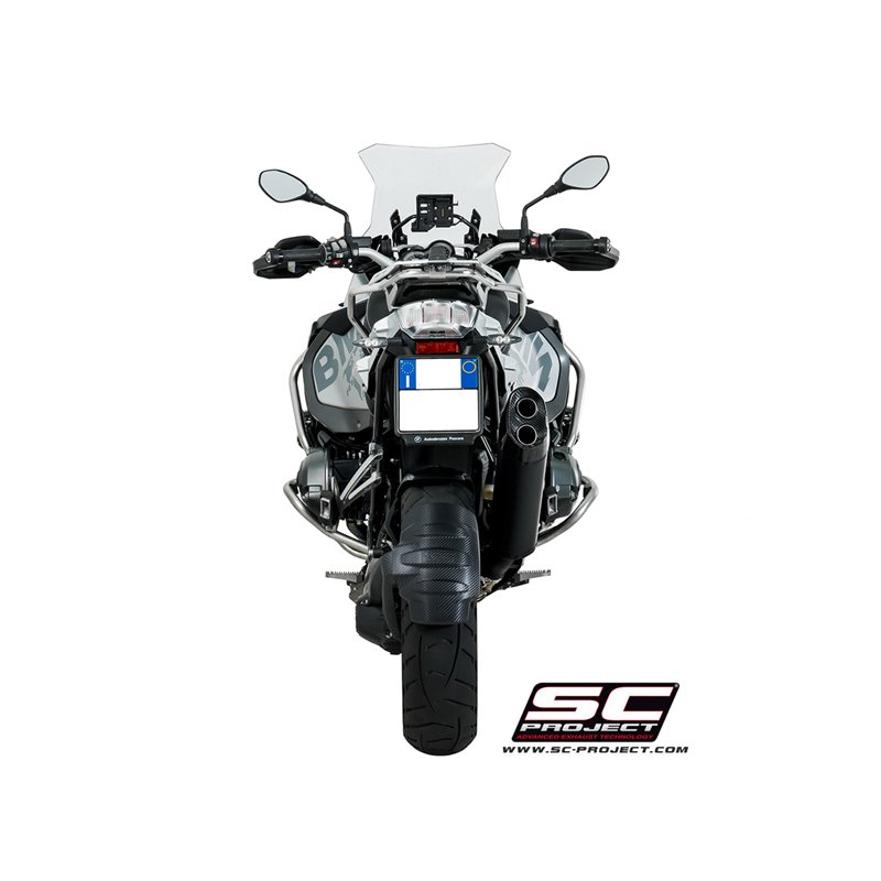 SC-Project Exhaust Adventure | Black | BMW R1200GS