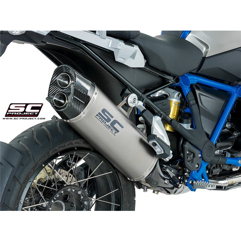 SC-Project Uitlaat Adventure | Zilver | BMW R1200GS