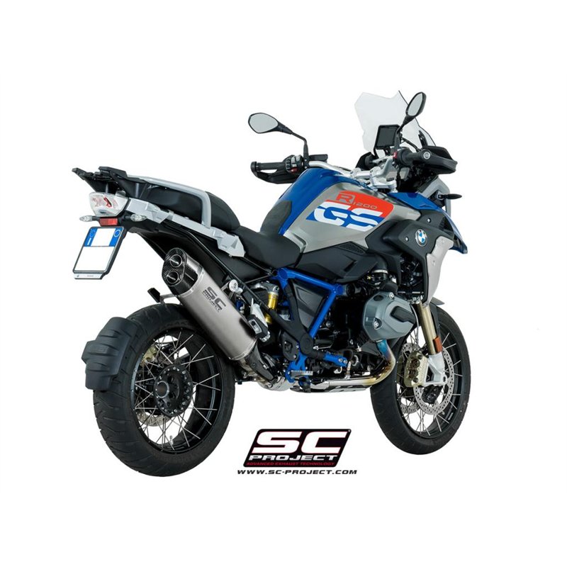 SC-Project Uitlaat Adventure | Zilver | BMW R1200GS