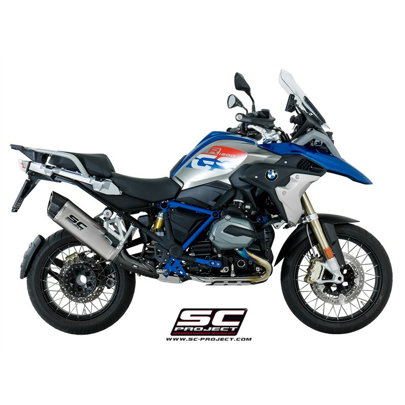 SC-Project Uitlaat Adventure | Zilver | BMW R1200GS