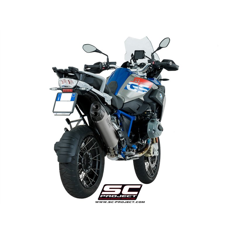 SC-Project Uitlaat Adventure | Zilver | BMW R1200GS