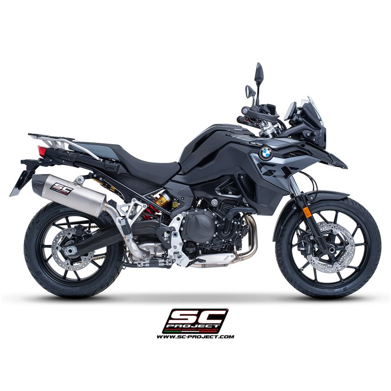 SC-Project Exhaust X-Plorer II GT | Silver | BMW F800GS