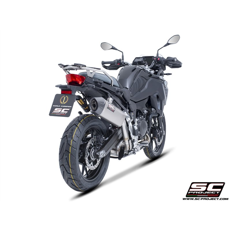 SC-Project Exhaust X-Plorer II GT | Silver | BMW F800GS