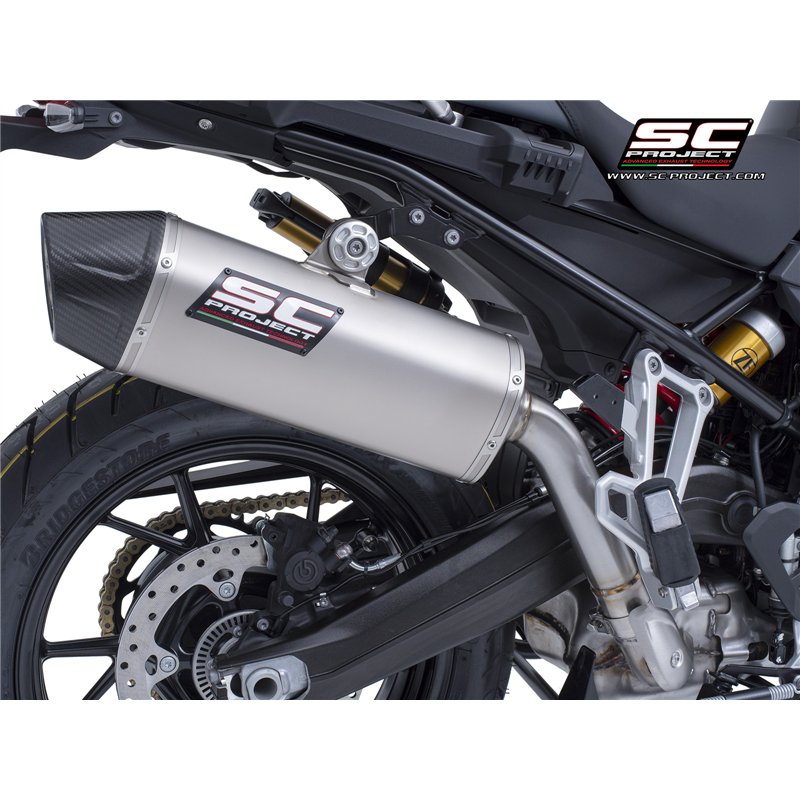 SC-Project Exhaust X-Plorer II GT | Silver | BMW F800GS