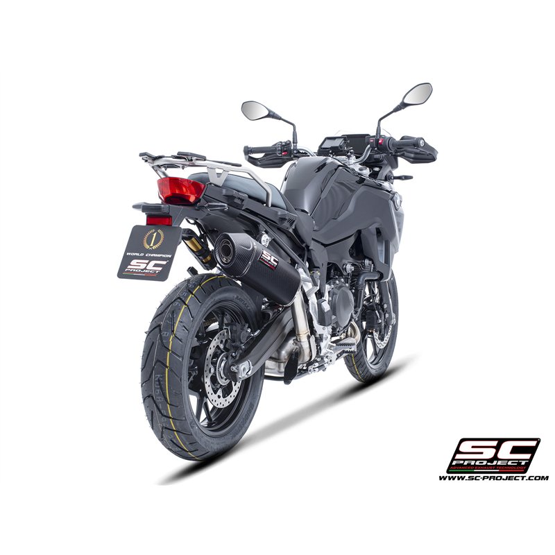 SC-Project Exhaust X-Plorer II GT | Carbon | BMW F800GS