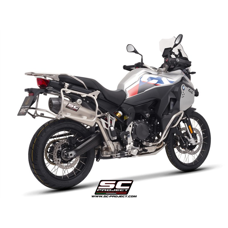 SC-Project Uitlaat X-Plorer II GT | Zilver | BMW F900GS Adventure