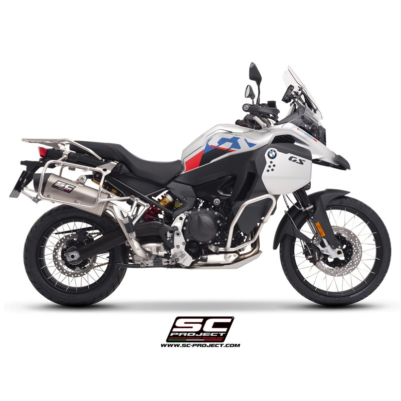 SC-Project Uitlaat X-Plorer II GT | Zilver | BMW F900GS Adventure
