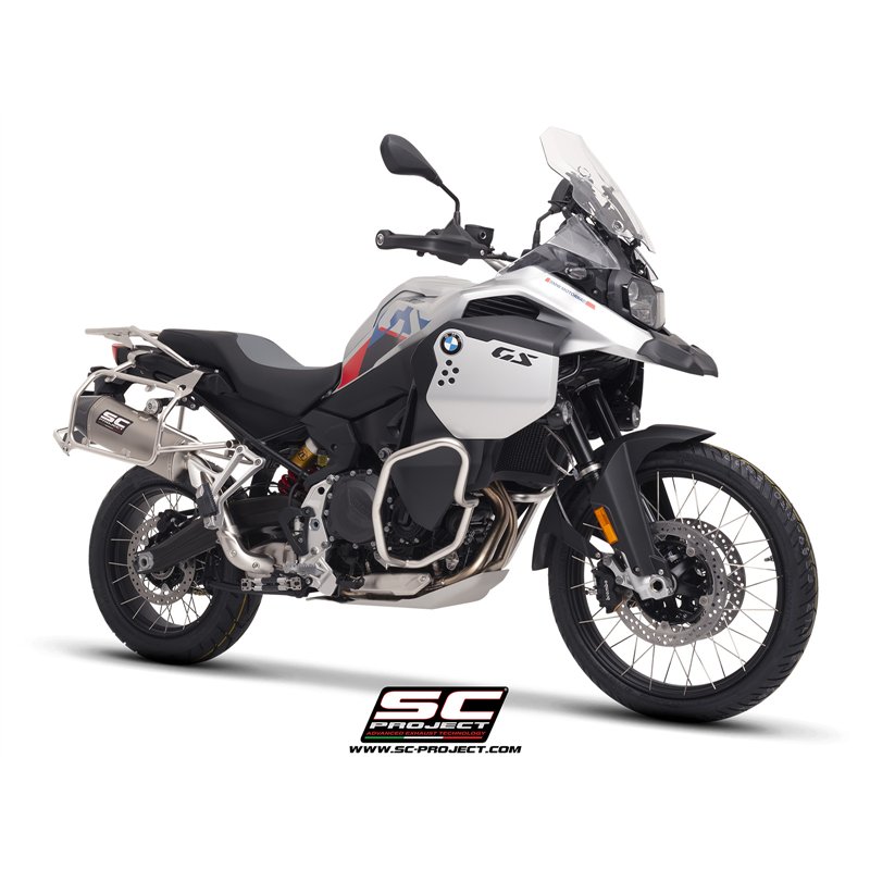 SC-Project Uitlaat X-Plorer II GT | Zilver | BMW F900GS Adventure