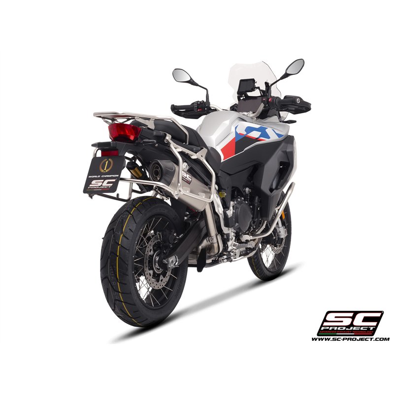 SC-Project Uitlaat X-Plorer II GT | Zilver | BMW F900GS Adventure