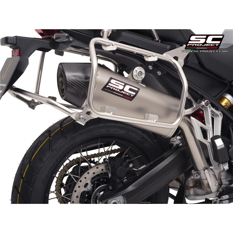 SC-Project Uitlaat X-Plorer II GT | Zilver | BMW F900GS Adventure