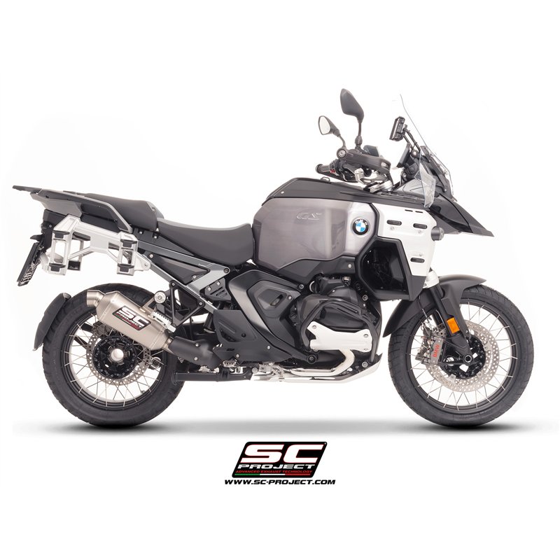 SC-Project Uitlaat Rally-X | Zilver | BMW R1300GS