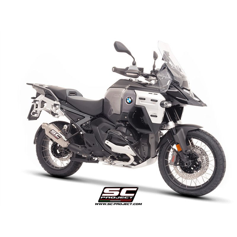 SC-Project Uitlaat Rally-X | Zilver | BMW R1300GS