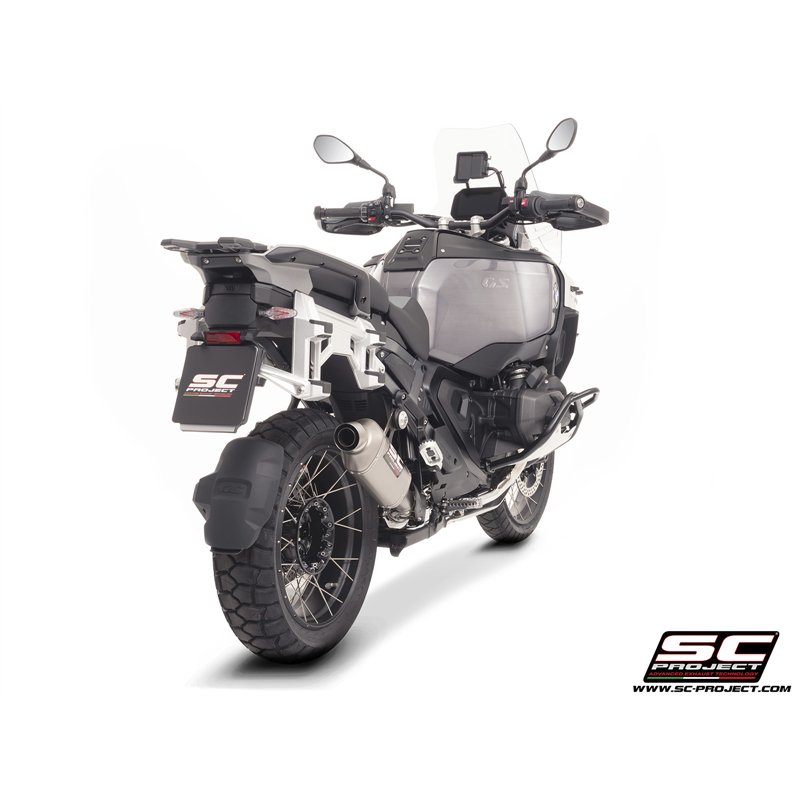 SC-Project Uitlaat Rally-X | Zilver | BMW R1300GS