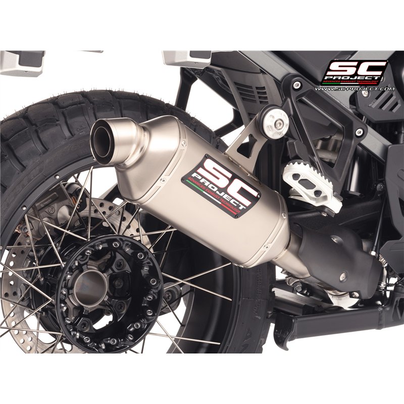 SC-Project Uitlaat Rally-X | Zilver | BMW R1300GS