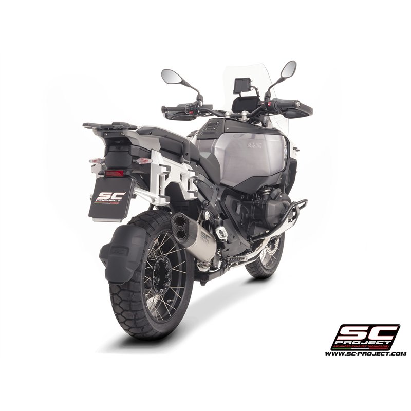 SC-Project Uitlaat Adventure-R | Zilver | BMW R1300GS
