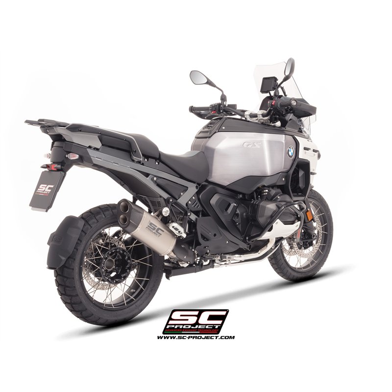 SC-Project Uitlaat Adventure-R | Zilver | BMW R1300GS