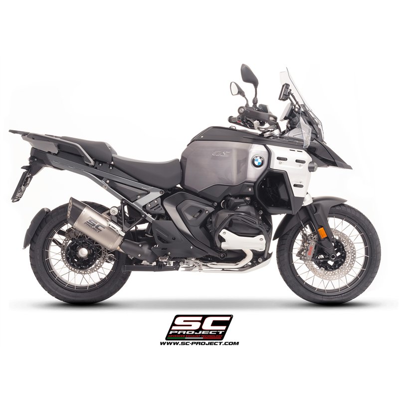 SC-Project Uitlaat Adventure-R | Zilver | BMW R1300GS