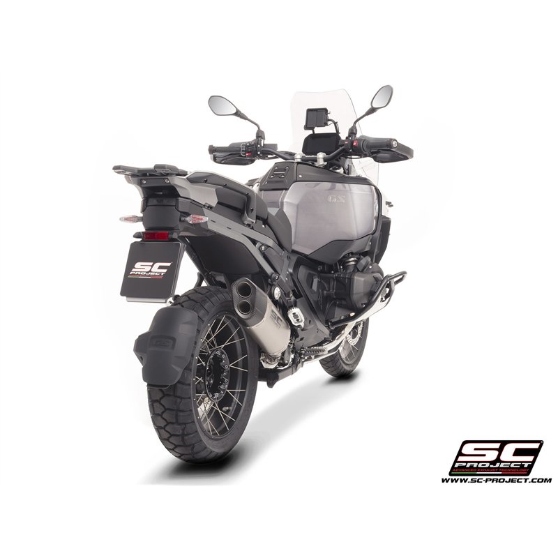 SC-Project Uitlaat Adventure-R | Zilver | BMW R1300GS